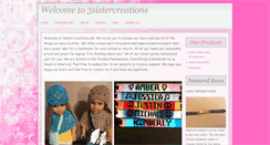 Desktop Screenshot of 3sistercreations.com